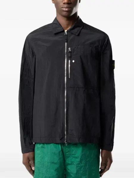 Geacă Stone Island cu strasuri negru