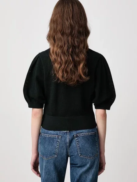 Fred Perry polo z wełną zielona