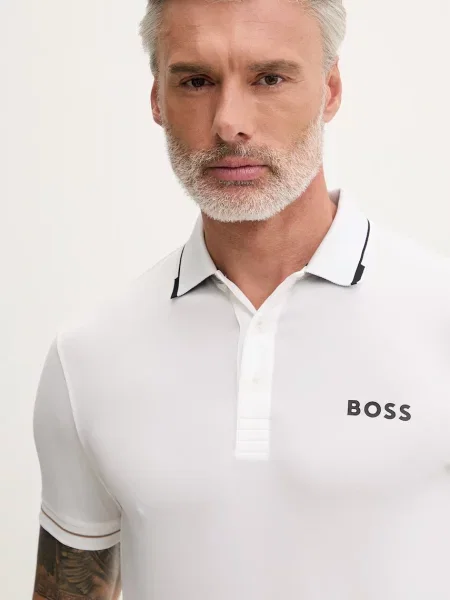 Поло Boss Green зеленое