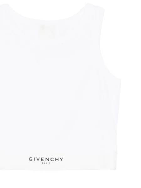 Top dziecięcy Givenchy biały