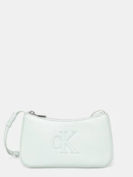 Calvin Klein crossbody torbica modra