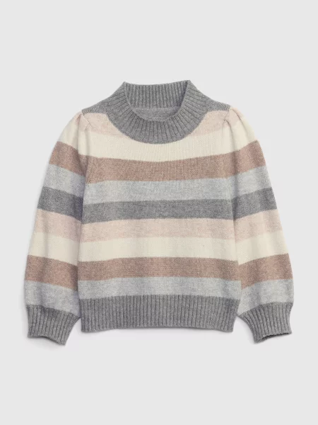 Sweter Gap w paski szary