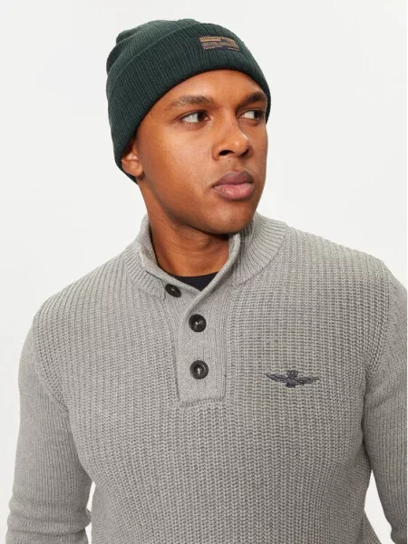 Шапка Aeronautica Militare зеленая