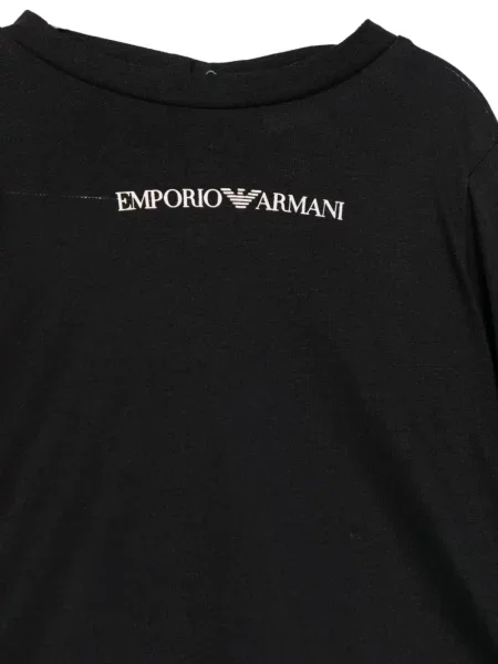 Koszulka dziecięca Emporio Armani czarna