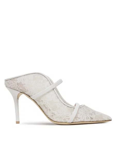 Klapki MALONE SOULIERS białe