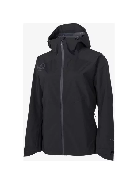 Kurtka z kapturem Ternua Hardshell Rain Valdur S czarna