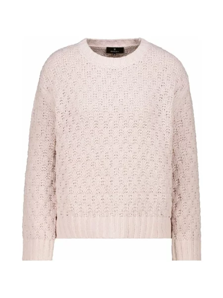 Dzianinowy sweter Monari różowy
