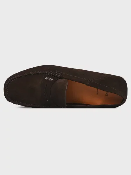 Мокасины Boss коричневые