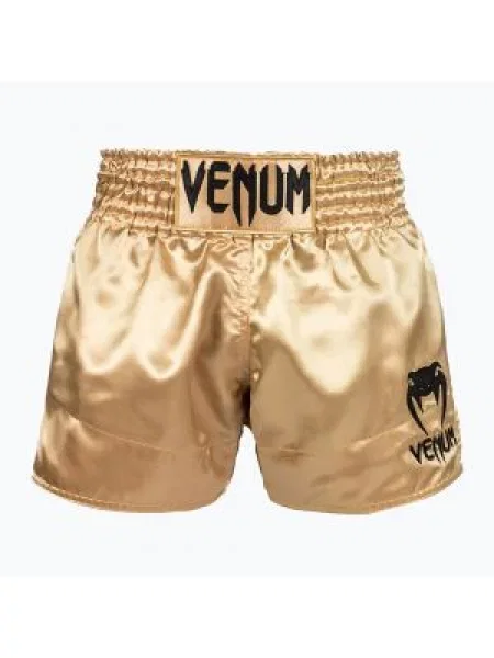 Spodenki Venum Classic Muay Thai czarno-złote złote
