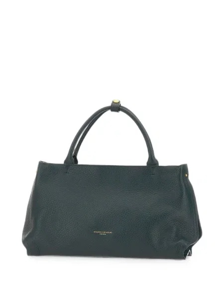 Geantă shopper Gianni Chiarini din piele verde