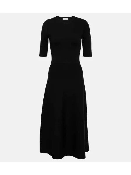 Rochie Gabriela Hearst de lână de costum negru