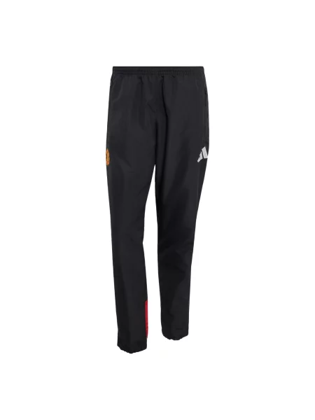ADIDAS PERFORMANCE Παντελόνι φόρμας Manchester United Stadium κίτρινο / κόκκινο / μαύρο λευκό