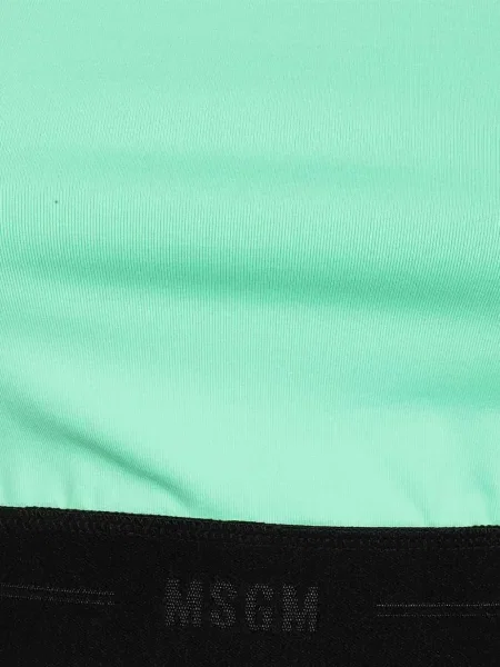 Top Msgm verde