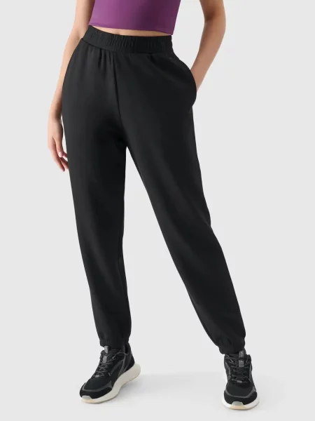 Pantaloni de trening 4f negru