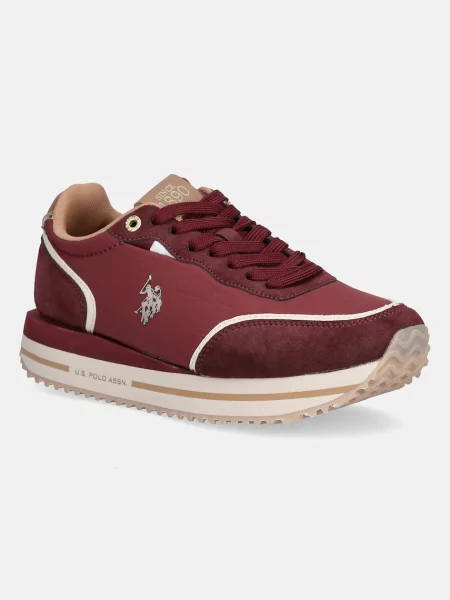 Маратонки U.S. Polo Assn. бордо