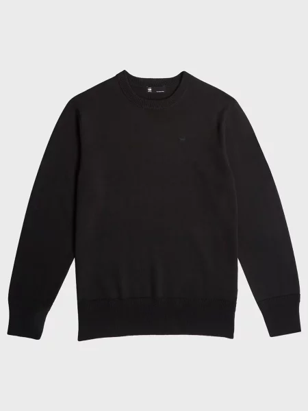 Шерстяной свитер G-star Raw черный