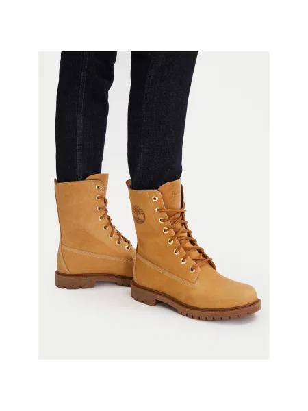 Auliniai batai Timberland 8 Inch Lace Up Ruda geltona