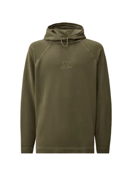 Hanorac cu glugă C.p. Company cu broderie verde