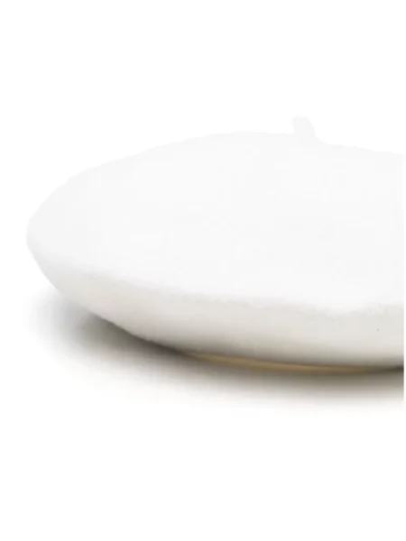 Vilnonis kepurė Maison Margiela balta