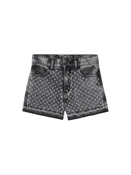 Τζιν σορτς Marc Jacobs μαύρο