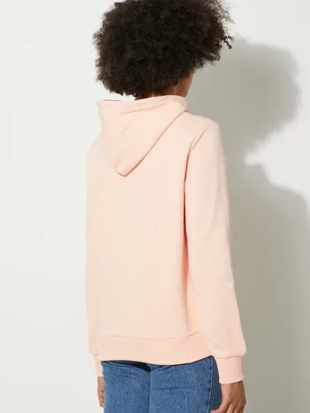 A.P.C. μπλούζα Hoodie Item F πορτοκαλί