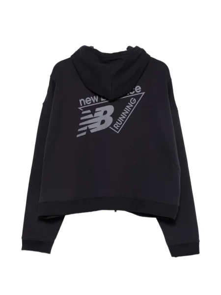 Tricou New Balance cu autograf albastru