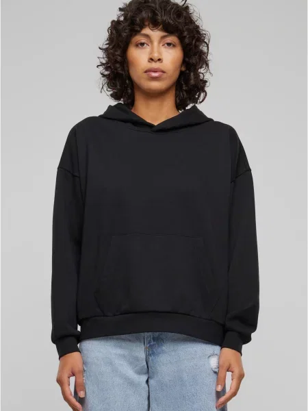 Frotir hoodie Urban Classics črna
