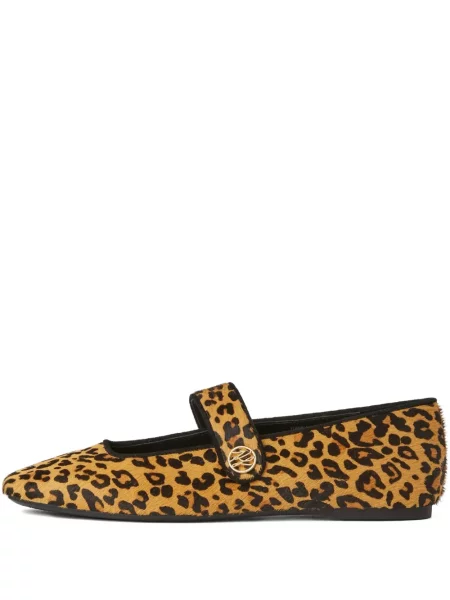 Balerini Karl Lagerfeld cu imagine cu model leopard maro