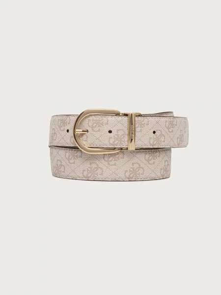 Guess curea reversibilă pentru femei YVONNE bej