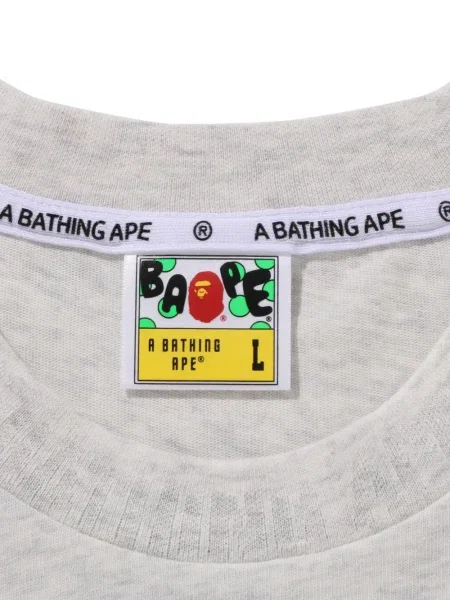 Tricou A Bathing Ape® cu broderie gri