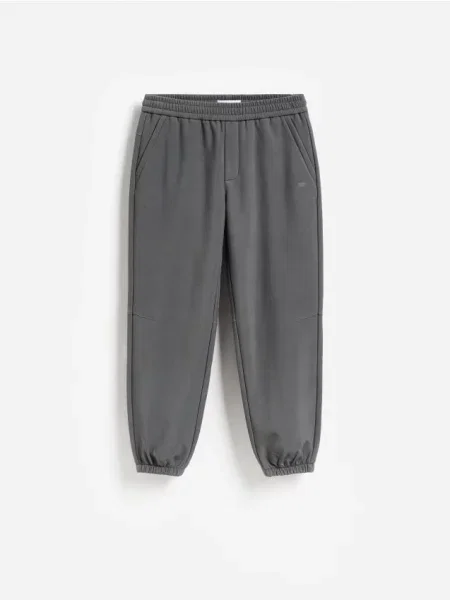 Reserved Pantaloni sport jogger gri-închis gri
