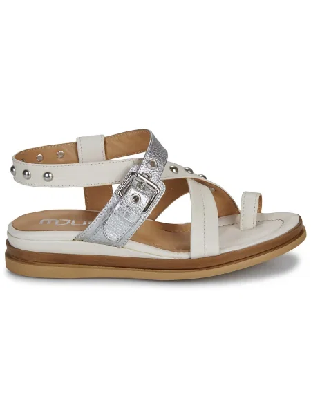 Pantofi Mjus alb