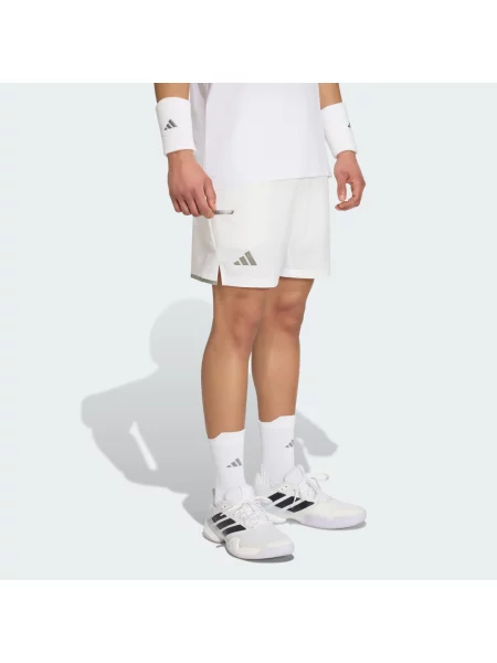 Tenisové kraťasy Adidas bílé