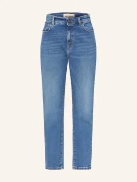 Weekend Max Mara Zkrácené Džíny Lana navy námořnictvo