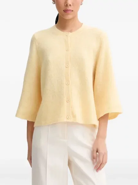 Cardigan Munthe galben