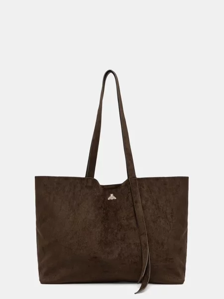 Medicine shopper torba za žene od imitacije brušene kože zelena