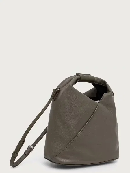 Maison Margiela crossbody kabelka dámska z imitácie kože zelená