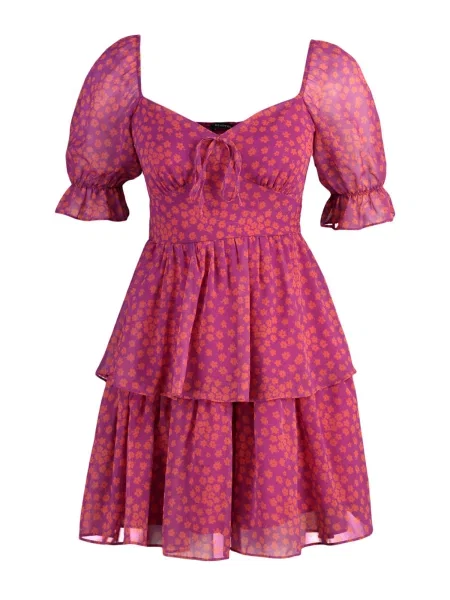 Trendyol Rochie de vară mandarină / magenta portocaliu