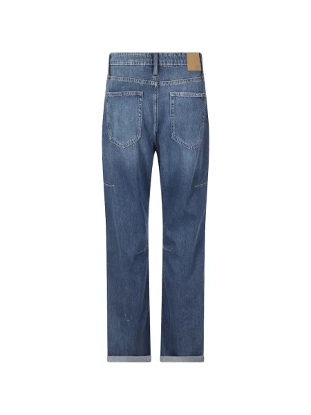 Blugi conici Rag & Bone conici albastru