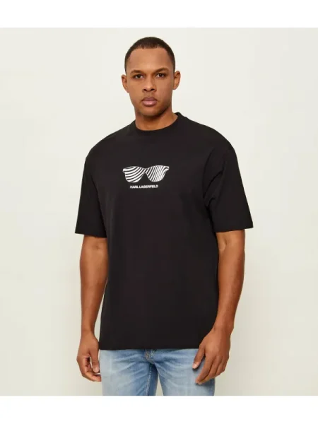 Karl Lagerfeld tricou negru