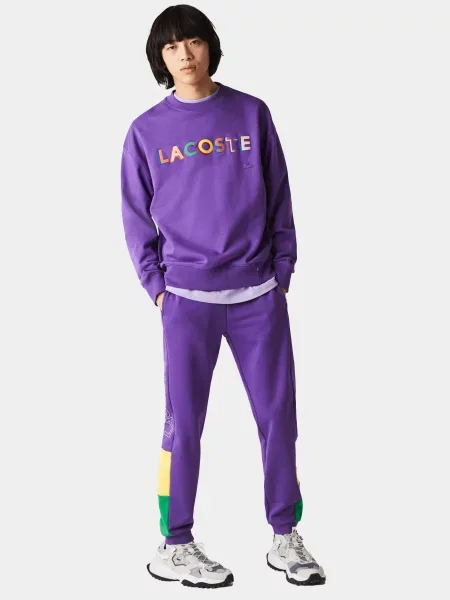 Lacoste Штани спортивні фіолетовий