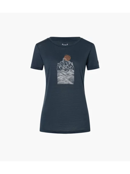 Super.Natural koszulka merino Preikestolen Tee S niebieska