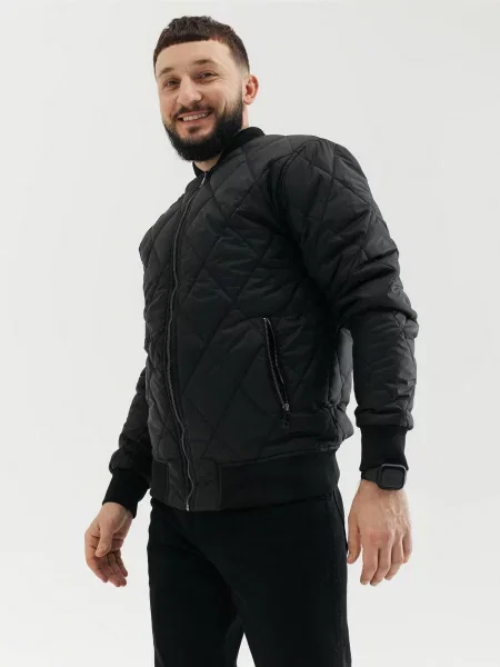 HARVEST Демісезонна куртка чорний