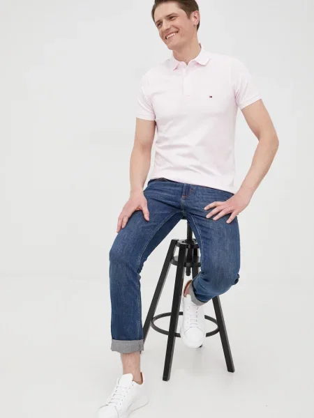 Tommy Hilfiger polo de roz