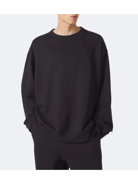 Hanorac Dries Van Noten din jerseu albastru