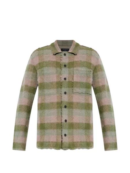 Košile Allsaints zelená