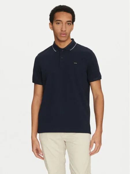 Calvin Klein Tricou polo Bleumarin