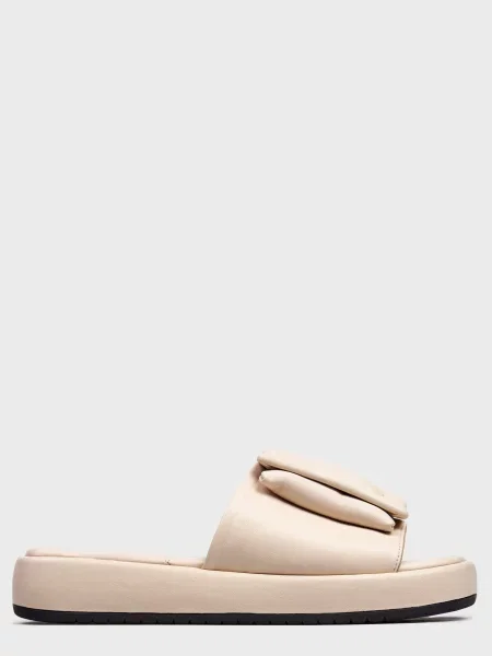 Шлепанцы Roberto Serpentini бежевые