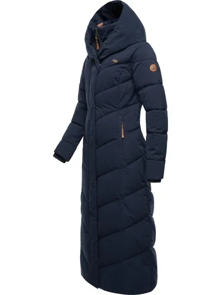 Ragwear Funkcionalen plašč Natalka mornarska / rjava bela