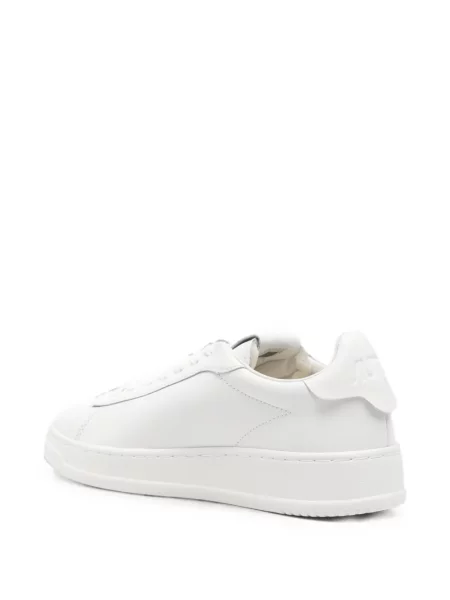 Sneakerși Autry din piele cu autograf alb